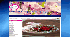 Desktop Screenshot of afyondacicekci.com